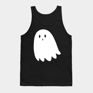 Simple Little Ghost Tank Top